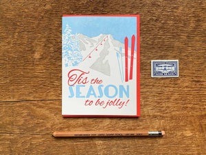 Tis Skis Card