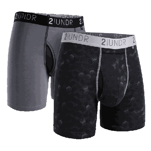 Swing Shift 2PK- Grey/Hexadot