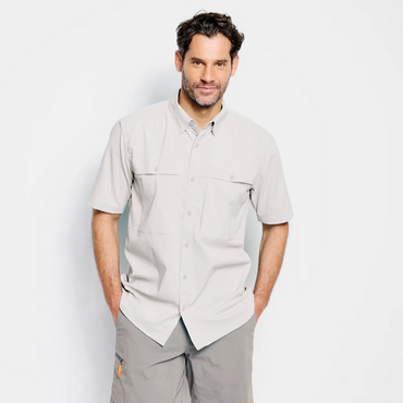 Open Air Caster Short Sleeve Shirt- White