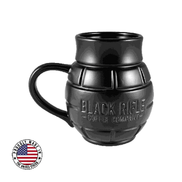 Black Rifle Grenade Mug