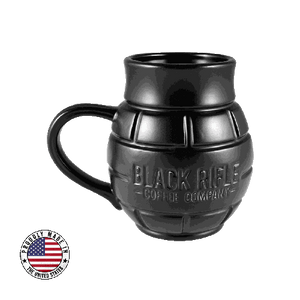 Black Rifle Grenade Mug