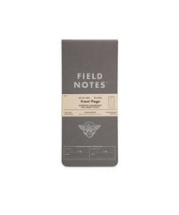 Field Notes- Front Page