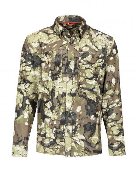 Double Haul Long Sleeve Shirt- Riparian Camo