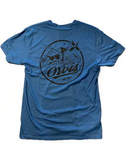 Bird Dog T-Shirt- Cool Blue