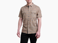 Thrive Short Sleeve Shirt- Forest Khaki