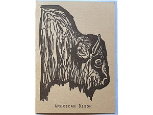 American Bison Card