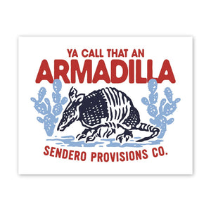 Armadilla Sticker