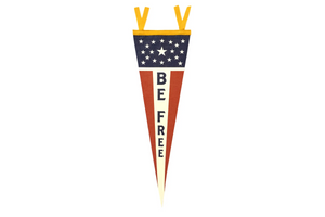 Be Free Pennant