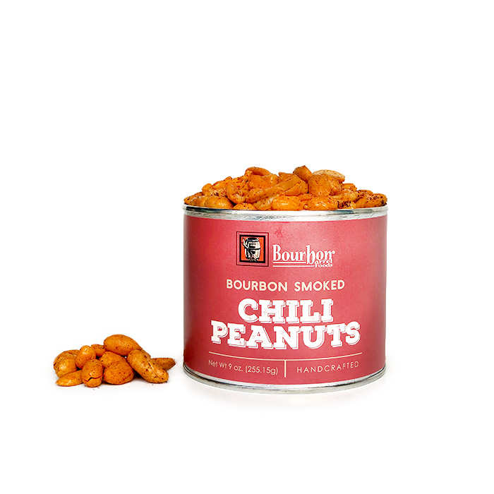 Bourbon Smoked Chili Peanuts