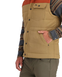 Cardwell Vest- Clay/Camel