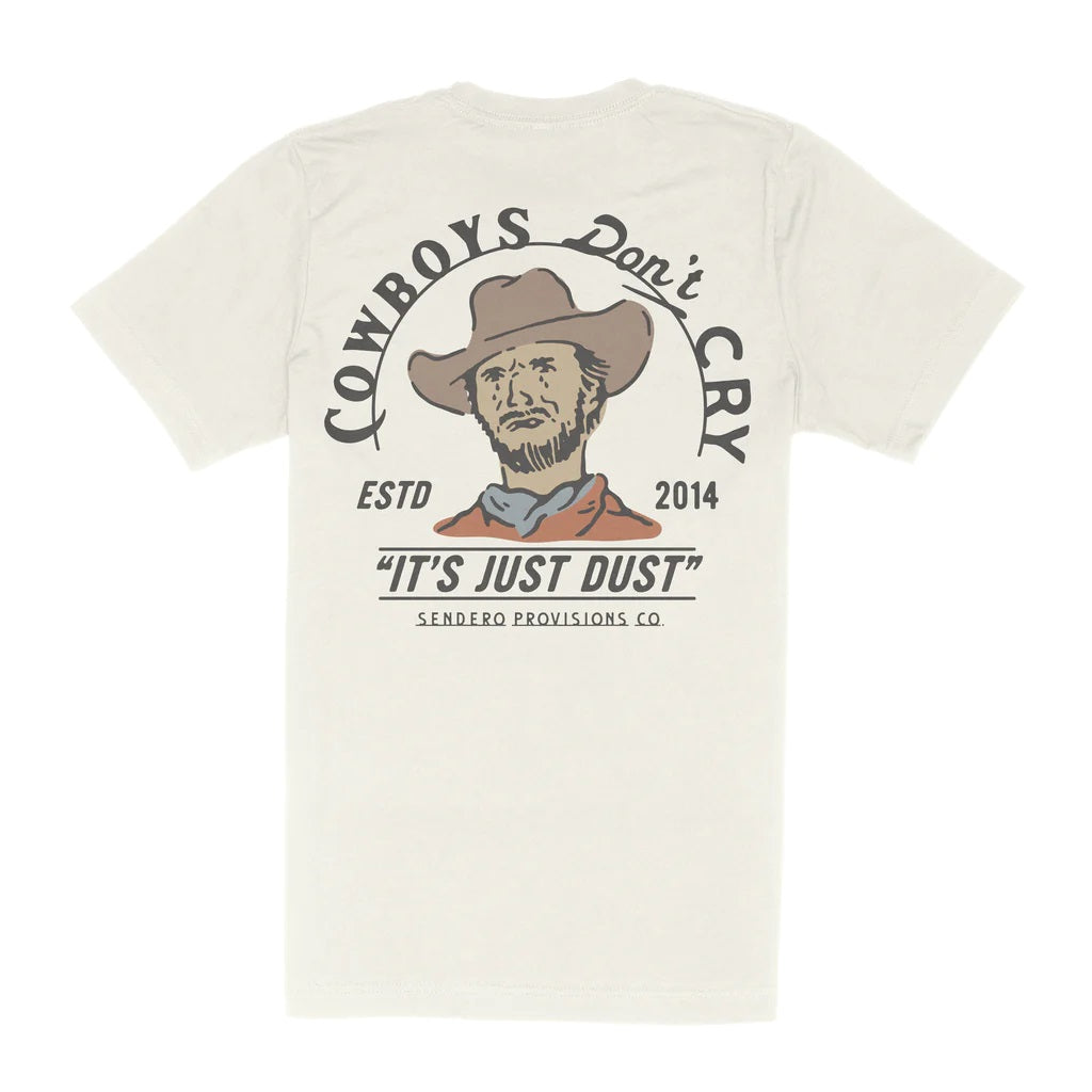 Lone Star Cowboy Tee - Vintage White