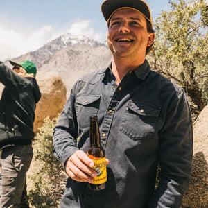 Sawdust Work Shirt- Crow Black