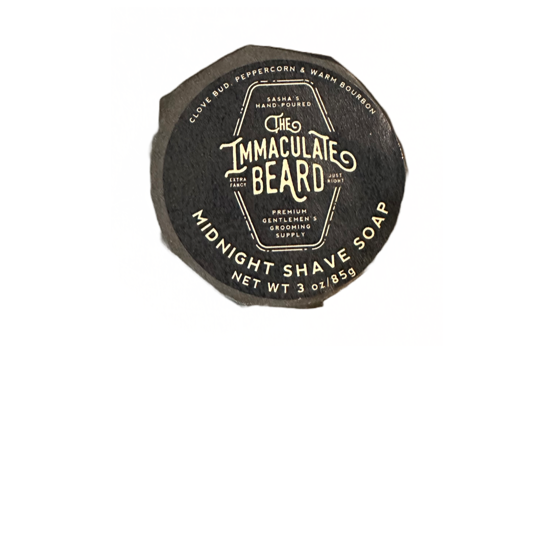 Immaculate Beard Shave Soap Puck