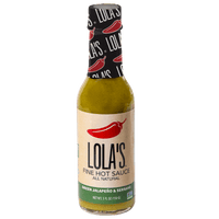 Lola’s Fine Hot Sauce-  Green Jalapeno & Serrano