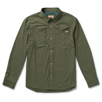 El Pescador Long Sleeve- Military Green