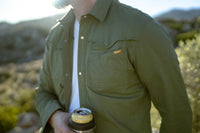 El Pescador Long Sleeve- Military Green