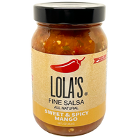 Lola’s Fine Salsa- Sweet & Spicy Mango