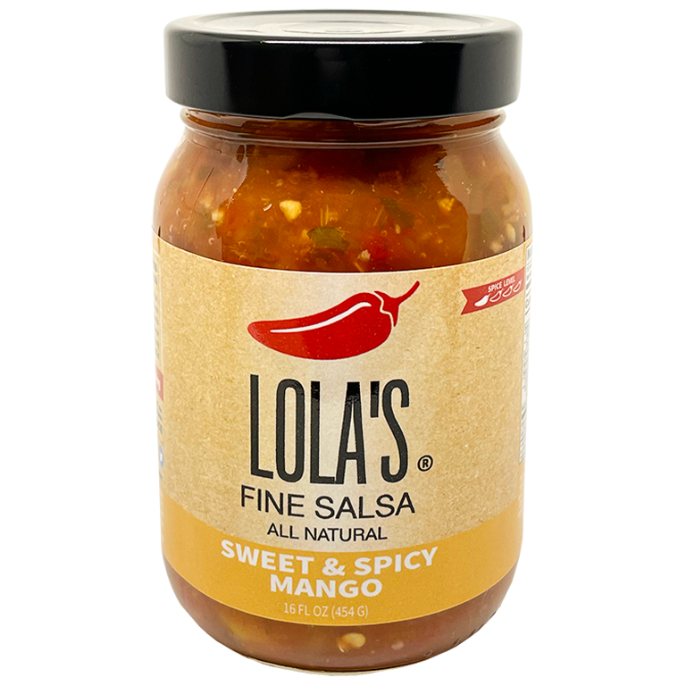 Lola’s Fine Salsa- Sweet & Spicy Mango