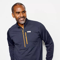 Horseshoe Hills 1/4 Zip- Navy