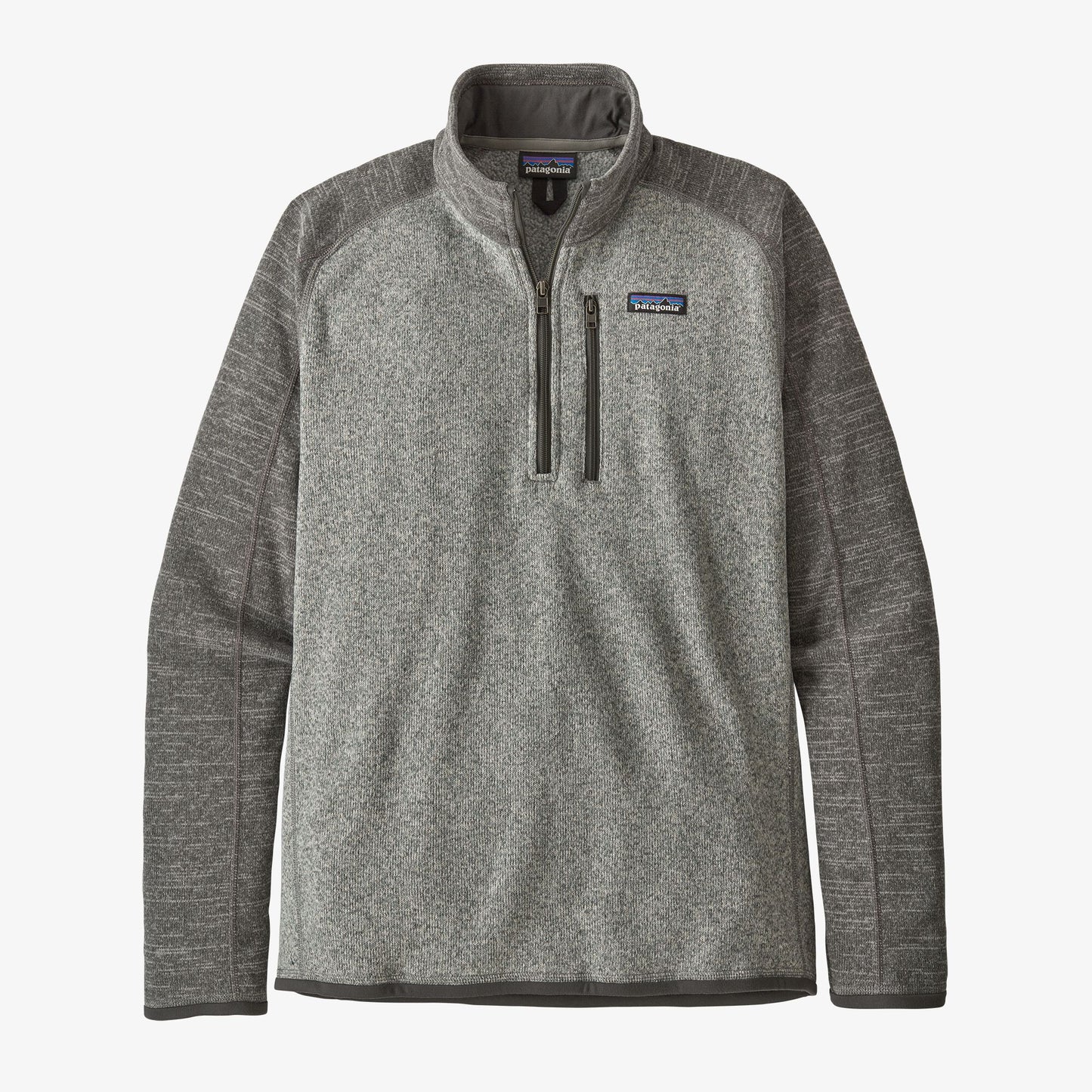 Better Sweater 1/4 Zip- Nickel/Forge Grey