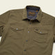 Stockman Stretch Snapshirt- Mountain Green