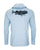 Tech Hoody- Striper Woodland Camo Storm/Steel Blue