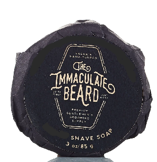 Immaculate Beard Shave Soap Puck