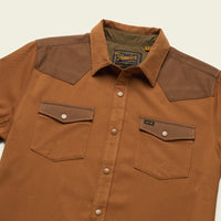 Stockman Stretch Snapshirt- Workingman's Tan