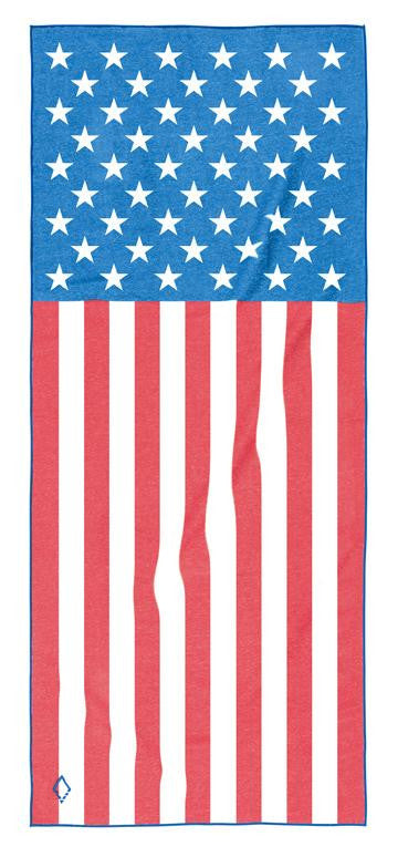 American Flag Towel