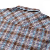 Amarillo Short Sleeve Shirt- Brown Plaid