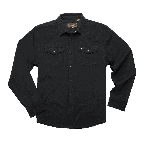 Stockman Stretch Snapshirt- Pavement