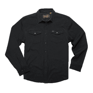 Stockman Stretch Snapshirt- Pavement