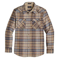 Canyon Shirt- Brown/Blue/Gold