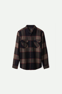 Bowery Flannel- Heather Grey/Charcoal