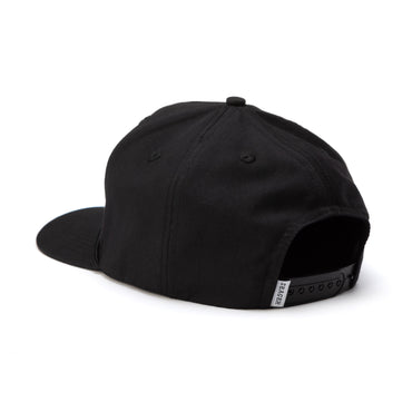 Branded Snapback- Black