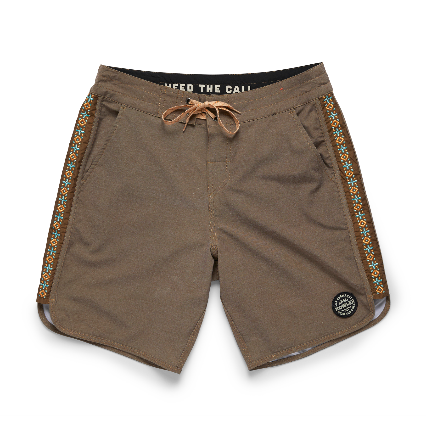 Bruja Deluxe Boardshorts- Teak