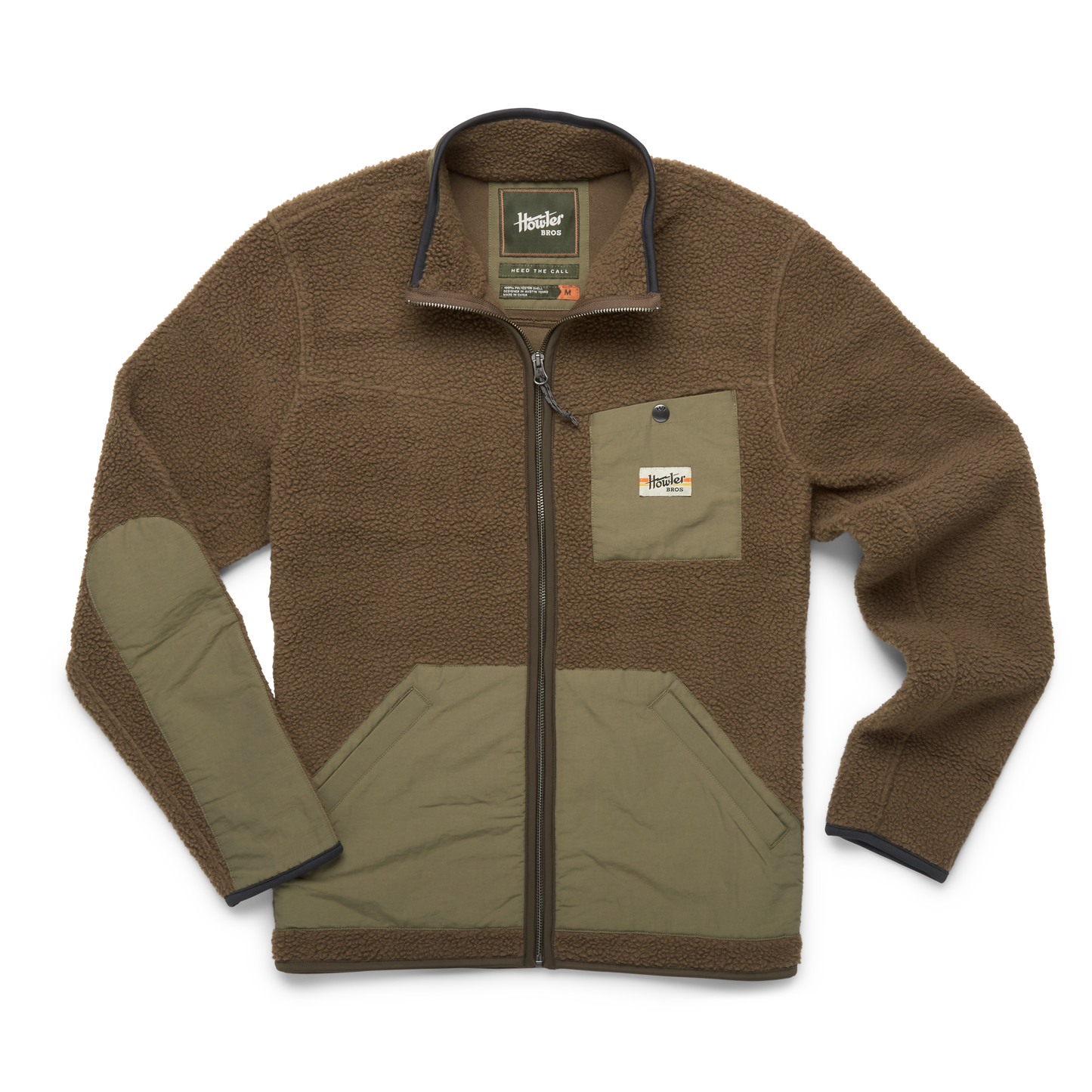 Chisos Fleece Jacket- Teak