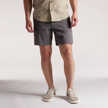 Clarksville Walk Shorts- Gunmetal Grey