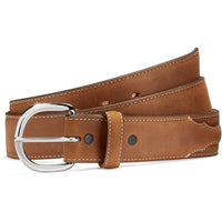 Classic Western Belt- Brown