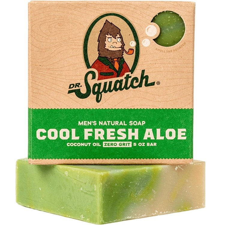 Dr. Squatch All Natural Bar Soap for Men, 5 Bar Variety Pack - Summer  Citrus, Cool Fresh Aloe, Gold Moss, Bay Rum, and Pine Tar