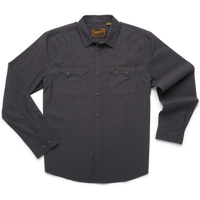 Crosscut Snapshirt- Midnight Chambray