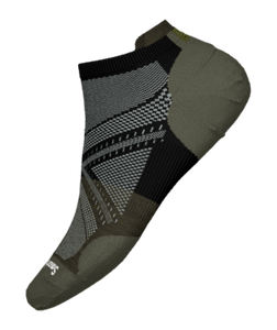 Cycle Zero Cushion Ankle Sock- Black