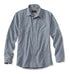 Tech Chambray Long Sleeve Shirt- Blue Chambray