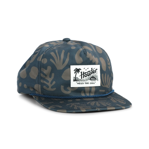 Distant Forms Snapback - Dark Slate