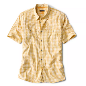 River Guide Short Sleeve Shirt- Lemongrass
