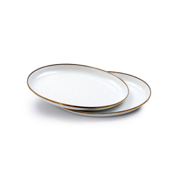 Enamel Deep Plate Set