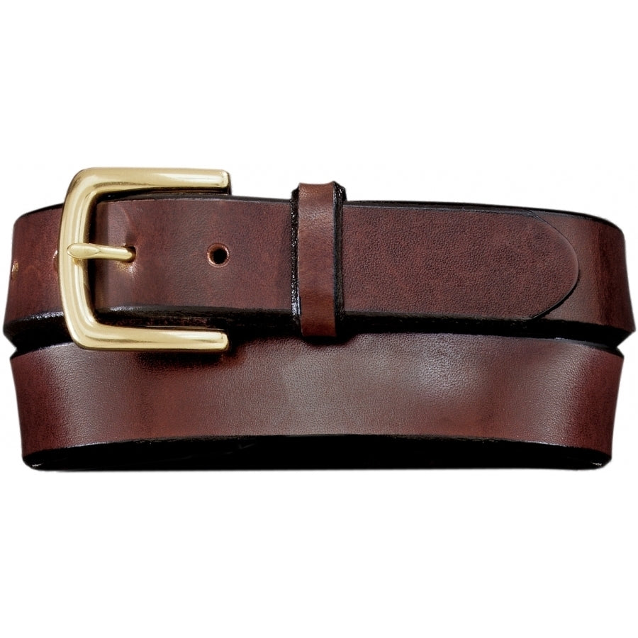 English Bevel Latigo Belt- Brown