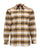 Coldweather Long Sleeve Shirt Jacket- Bronze/Black Plaid