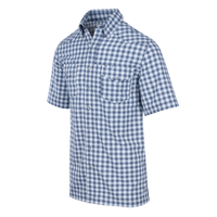 Relaxed Pearl Snap Shirt- Glacier