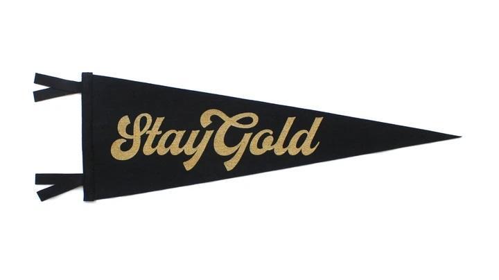 Stay Gold Pennant